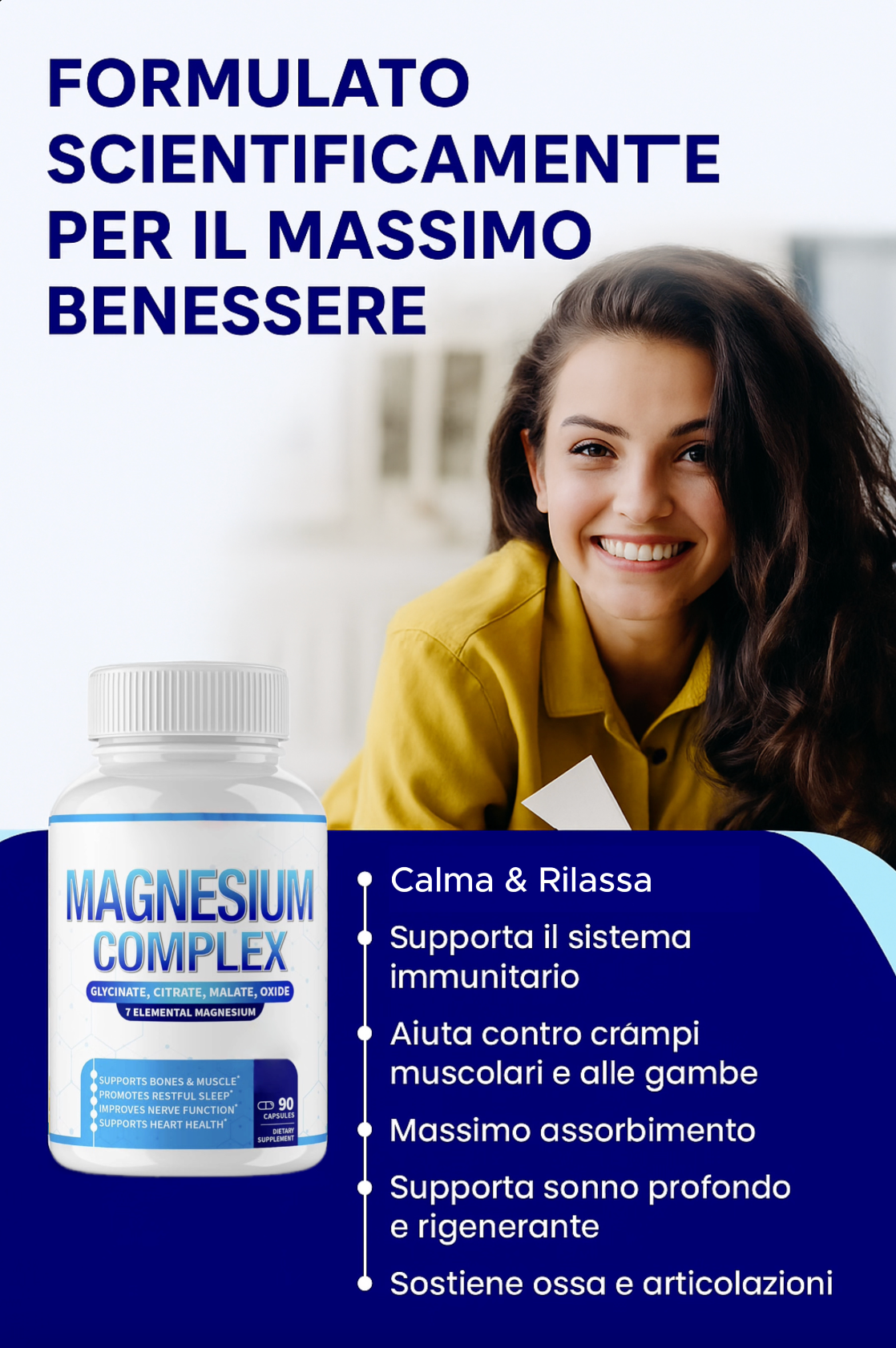 Complesso di magnesio 7 in 1