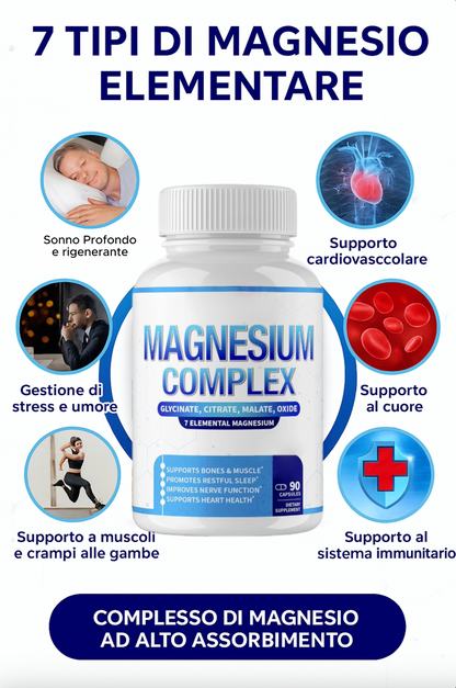 Complesso di magnesio 7 in 1